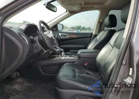 2017 Nissan Pathfinder S из США, поврежденный, VIN 5N1DR2MN2HC632982